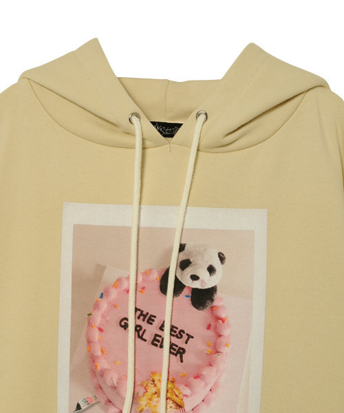 Candy Stripper（キャンディストリッパー）の「THE BEST HOODIE（パーカー・レディース・ブラック/レッド/イエロー・2）」の9枚目の写真