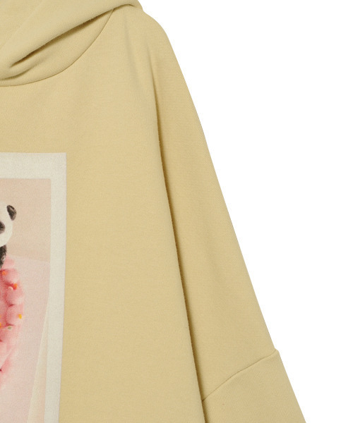 Candy Stripper（キャンディストリッパー）の「THE BEST HOODIE（パーカー・レディース・ブラック/レッド/イエロー・2）」の8枚目の写真