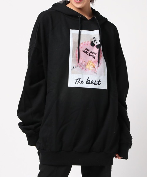 Candy Stripper（キャンディストリッパー）の「THE BEST HOODIE（パーカー・レディース・ブラック/レッド/イエロー・2）」の15枚目の写真