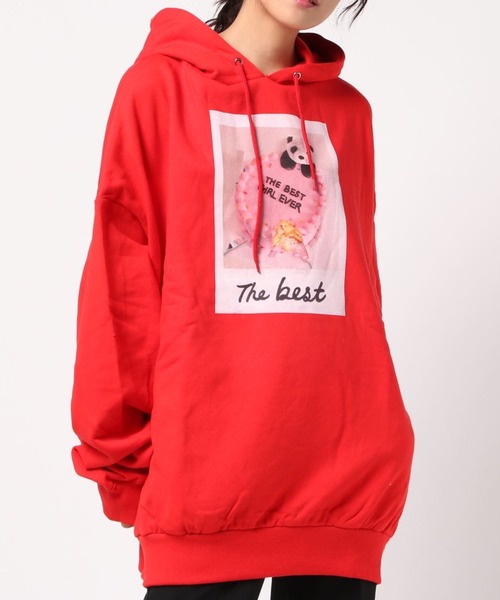 Candy Stripper（キャンディストリッパー）の「THE BEST HOODIE（パーカー・レディース・ブラック/レッド/イエロー・2）」の14枚目の写真