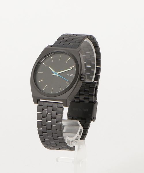 NIXON（ニクソン）の「THE TIME TELLER（アナログ腕時計・レディース・ブラック系その他/シルバー×ブルー・ONE SIZE）」の2枚目の写真
