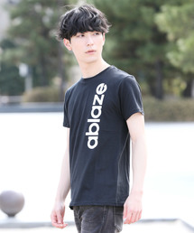 メッセージロゴプリントクルーネック半袖Ｔシャツ