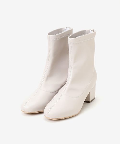 MAJESTIC LEGON(マジェスティックレゴン)の「ストレッチブーツ(ブーツ)」|ホワイト系その他2
