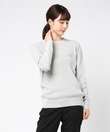 Cotton melange waffle top