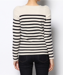 美品 Drawer ドゥロワー カシミヤ カシミア パフスリーブ ニット 2 Drawer カシミヤ パフスリーブニット