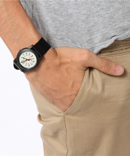 TIMEX(タイメックス)の「TIMEX: 【CAMPER】(アナログ腕時計・メンズ・ブラック/キャメル/ネイビー・ONE SIZE)」の9枚目の写真