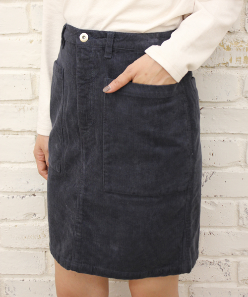 Kastane（カスタネ）の「【Kastane】BIGポケットスカート（スカート・レディース・ブラウン/ベージュ/ネイビー/レッド・LARGE/X-SMALL/SMALL/MEDIUM）」の10枚目の写真