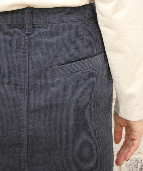 Kastane（カスタネ）の「【Kastane】BIGポケットスカート（スカート・レディース・ブラウン/ベージュ/ネイビー/レッド・LARGE/X-SMALL/SMALL/MEDIUM）」の12枚目の写真