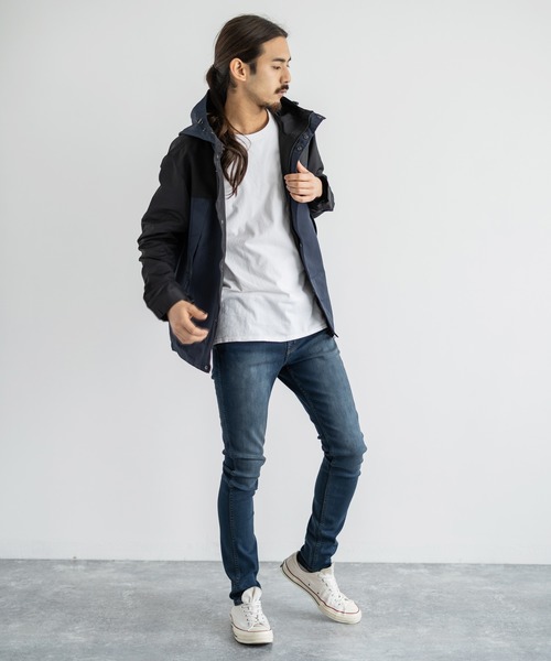 BIG SMITH(ビッグスミス)の「ライクラ混 スーパーストレッチデニム(デニムパンツ・メンズ・ブラック/ネイビー/サックスブルー/ブルー・LL/S/M/L)」の16枚目の写真