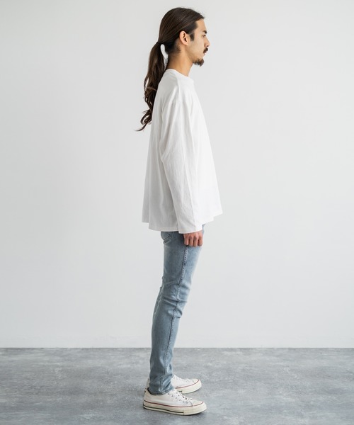 BIG SMITH(ビッグスミス)の「ライクラ混 スーパーストレッチデニム(デニムパンツ・メンズ・ブラック/ネイビー/サックスブルー/ブルー・LL/S/M/L)」の5枚目の写真