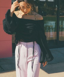 BAYFLOW | 【野沢和香×BAYFLOW】コラボギャザーブラウス(シャツ/ブラウス)