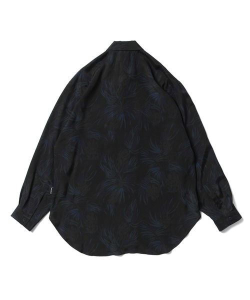 APPLEBUM（アップルバム）の「Over-Dye L/S Aloha Shirt（シャツ/ブラウス・メンズ・ブラック・MEDIUM/LARGE/X-LARGE）」の9枚目の写真