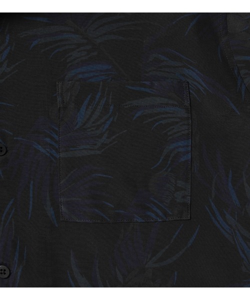 APPLEBUM（アップルバム）の「Over-Dye L/S Aloha Shirt（シャツ/ブラウス・メンズ・ブラック・MEDIUM/LARGE/X-LARGE）」の2枚目の写真