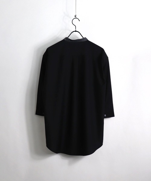 Confirm（コンファーム）の「Confirm / コンファーム TR7分丈クレリックバンドカラーシャツ（シャツ/ブラウス・メンズ・ブラック/ベージュ/ブルー/ベージュ系その他・M/L）」の8枚目の写真