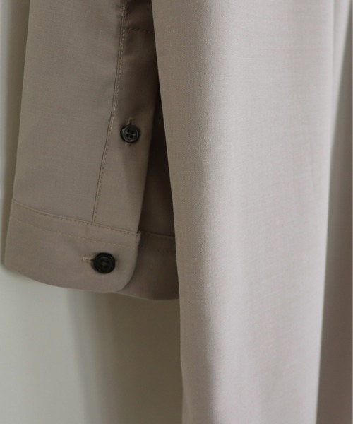 Confirm（コンファーム）の「Confirm / コンファーム TR7分丈クレリックバンドカラーシャツ（シャツ/ブラウス・メンズ・ブラック/ベージュ/ブルー/ベージュ系その他・M/L）」の15枚目の写真