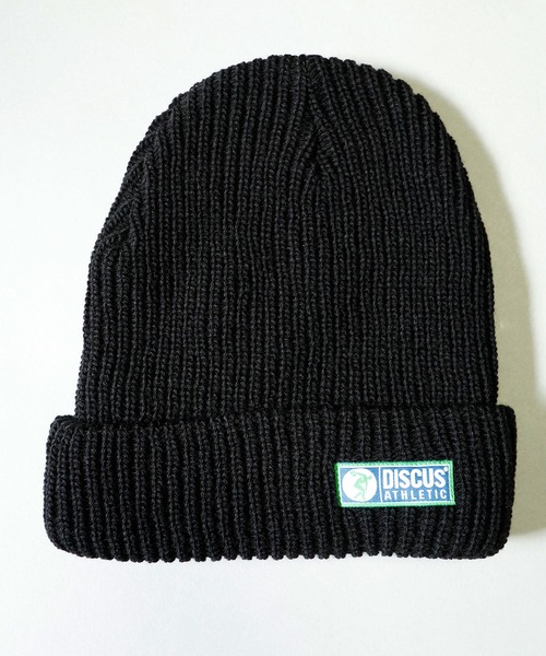 DISCUS（ディスカス）の「【DISCUS】ワンポイント ニットキャップ（ニットキャップ/ビーニー・メンズ・ネイビー/ベージュ/パープル/レッド/ロイヤルブルー/オリーブドラブ/ブラック/オフホワイト/ワイン/オレンジ/ブラウン・FREE）」の17枚目の写真