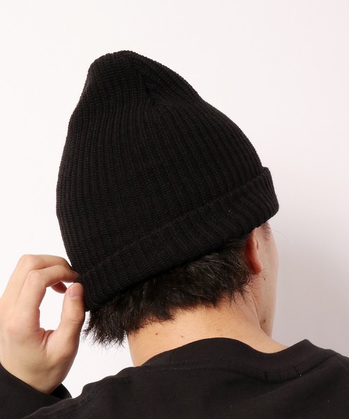 DISCUS（ディスカス）の「【DISCUS】ワンポイント ニットキャップ（ニットキャップ/ビーニー・メンズ・ネイビー/ベージュ/パープル/レッド/ロイヤルブルー/オリーブドラブ/ブラック/オフホワイト/ワイン/オレンジ/ブラウン・FREE）」の21枚目の写真