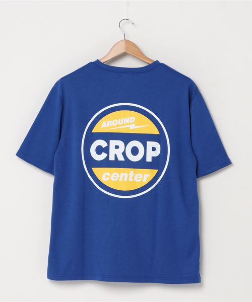 DING(ディング)の「DING/CROP Tシャツ(Tシャツ/カットソー・レディース・ホワイト/ブルー/スミクロ・FREE)」の18枚目の写真