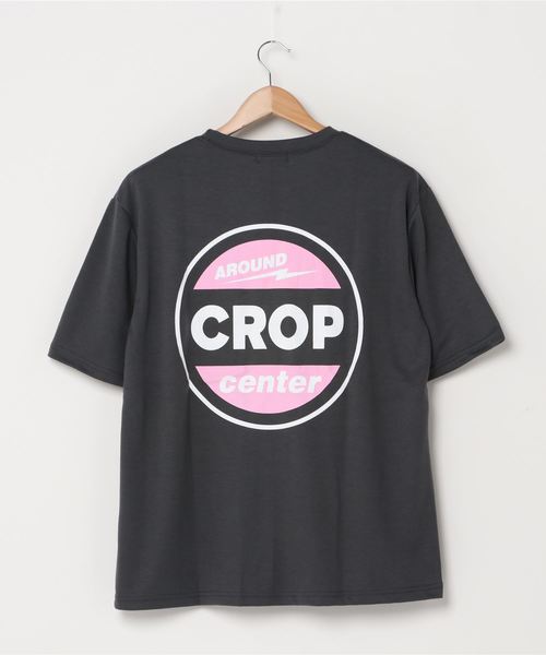 DING(ディング)の「DING/CROP Tシャツ(Tシャツ/カットソー・レディース・ホワイト/ブルー/スミクロ・FREE)」の19枚目の写真