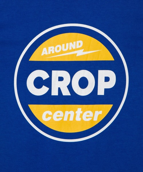 DING(ディング)の「DING/CROP Tシャツ(Tシャツ/カットソー・レディース・ホワイト/ブルー/スミクロ・FREE)」の5枚目の写真