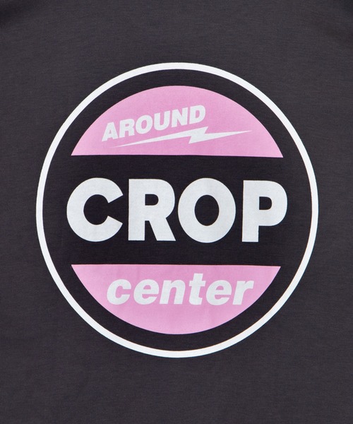 DING(ディング)の「DING/CROP Tシャツ(Tシャツ/カットソー・レディース・ホワイト/ブルー/スミクロ・FREE)」の11枚目の写真