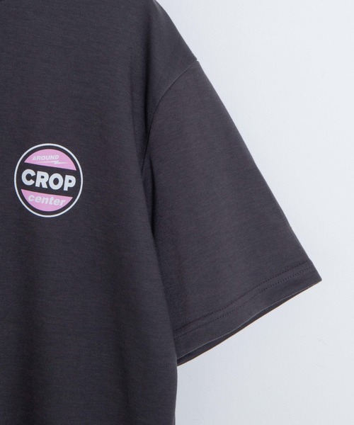 DING(ディング)の「DING/CROP Tシャツ(Tシャツ/カットソー・レディース・ホワイト/ブルー/スミクロ・FREE)」の13枚目の写真