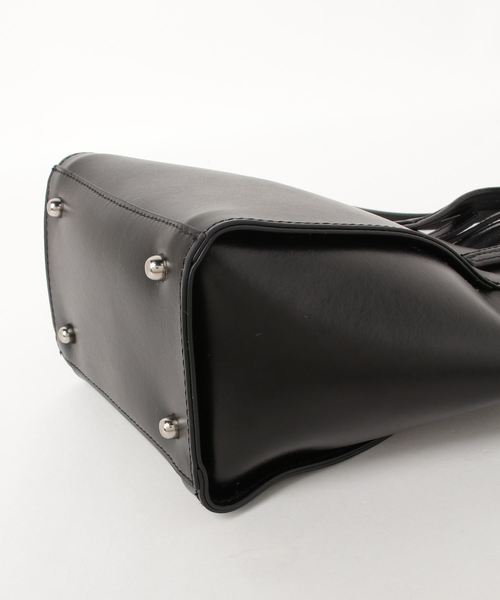 YAHKI(ヤーキ)の「YAHKI(ヤーキ)HAND BAG(ショルダーバッグ・レディース・ブラック・7)」の3枚目の写真