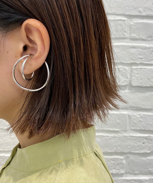 DouDou(ドゥドゥ)の「変形イヤーカフ(イヤーカフ・レディース・ゴールド/シルバー・FREE)」の2枚目の写真