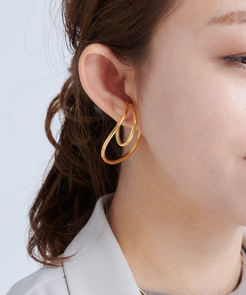 DouDou(ドゥドゥ)の「変形イヤーカフ(イヤーカフ・レディース・ゴールド/シルバー・FREE)」の5枚目の写真