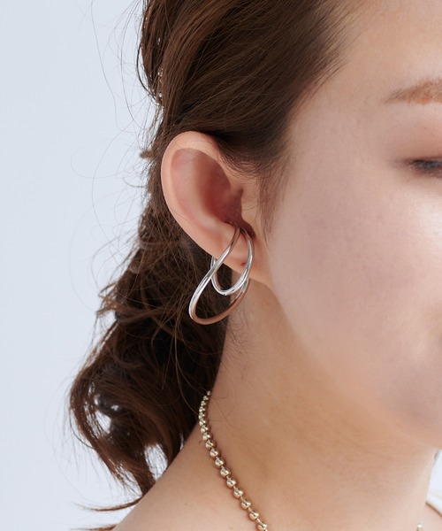 DouDou(ドゥドゥ)の「変形イヤーカフ(イヤーカフ・レディース・ゴールド/シルバー・FREE)」の8枚目の写真