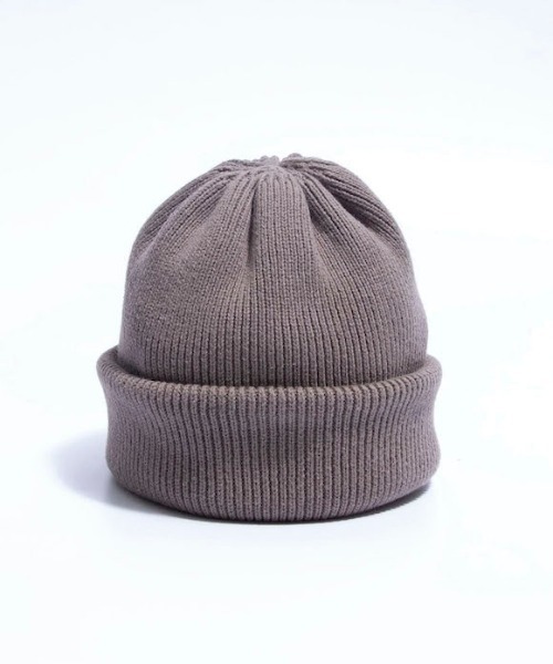 crepuscule（クレプスキュール）の「crepuscule knit cap（ニットキャップ/ビーニー・メンズ・ホワイト/ブラック/グレー/ライトグレー/ネイビー/ダークブラウン/ベージュ/グリーン/ブルー/チャコールグレー・FREE）」の5枚目の写真