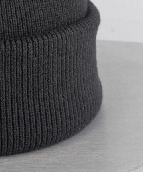 crepuscule（クレプスキュール）の「crepuscule knit cap（ニットキャップ/ビーニー・メンズ・ホワイト/ブラック/グレー/ライトグレー/ネイビー/ダークブラウン/ベージュ/グリーン/ブルー/チャコールグレー・FREE）」の12枚目の写真