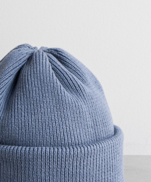 crepuscule（クレプスキュール）の「crepuscule knit cap（ニットキャップ/ビーニー・メンズ・ホワイト/ブラック/グレー/ライトグレー/ネイビー/ダークブラウン/ベージュ/グリーン/ブルー/チャコールグレー・FREE）」の19枚目の写真