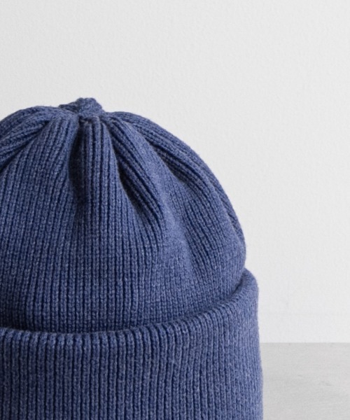 crepuscule（クレプスキュール）の「crepuscule knit cap（ニットキャップ/ビーニー・メンズ・ホワイト/ブラック/グレー/ライトグレー/ネイビー/ダークブラウン/ベージュ/グリーン/ブルー/チャコールグレー・FREE）」の17枚目の写真