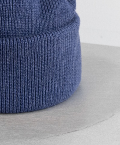 crepuscule（クレプスキュール）の「crepuscule knit cap（ニットキャップ/ビーニー・メンズ・ホワイト/ブラック/グレー/ライトグレー/ネイビー/ダークブラウン/ベージュ/グリーン/ブルー/チャコールグレー・FREE）」の18枚目の写真
