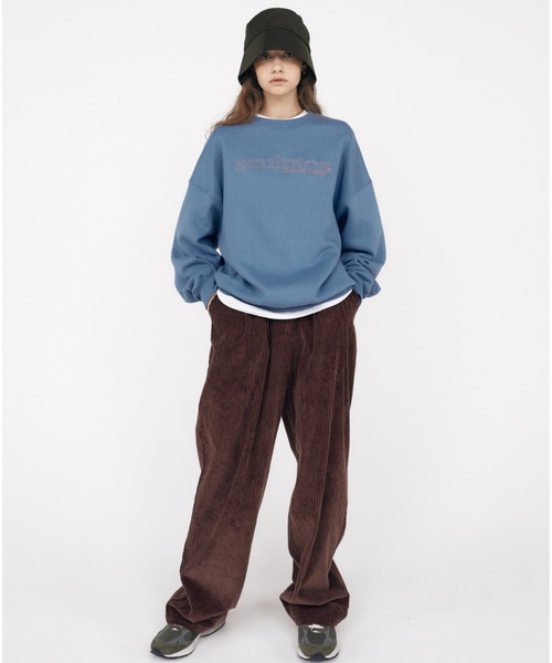 SCULPTOR（スカルプター）の「RETRO OUTLINE SWEATSHIRT/レトロ