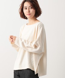 LEPSIM | ケーブルカット長袖プルオーバー　897730(Tシャツ/カットソー)