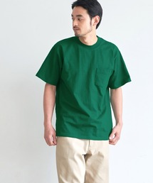 coca（coca） | USAコットン　ヘビーウェイトベーシックポケットTシャツ(Tシャツ/カットソー)