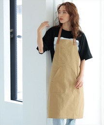 DONOBAN（ドノバン）の「キャンバスワークホルターネックエプロン（エプロン）」