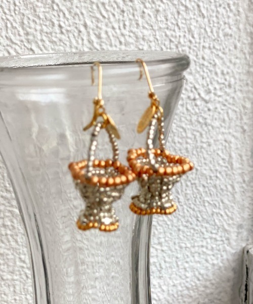 THEATRE PRODUCTS（シアタープロダクツ）の「BEADS BASKET PIERCE / THEATRE PRODUCTS（ピアス（両耳用）・レディース・ブラック/パープル/レッド/シルバー/ゴールド・FREE）」の11枚目の写真