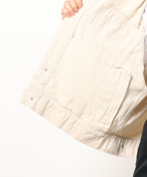 RAG MACHINE（ラグマシーン）の「【RAG MACHINE】ゆったりＢＩＧＧジャン（デニムジャケット・レディース・キナリ・L）」の4枚目の写真