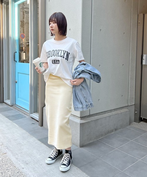 セール】スーパーストレッチナロースカート（スカート）｜Futier land