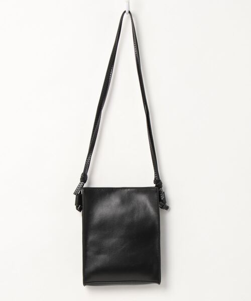 MONO　COMME CA（モノコムサ）の「スクエア ミニポシェット（ショルダーバッグ・レディース・ブラック/サックスブルー/パイソン・FREE）」の10枚目の写真