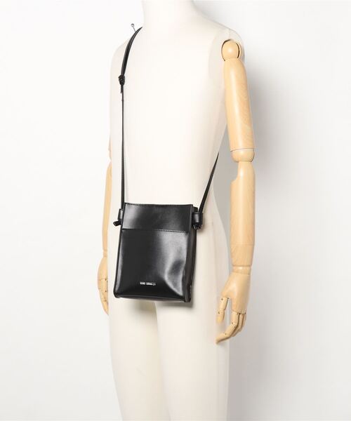 MONO　COMME CA（モノコムサ）の「スクエア ミニポシェット（ショルダーバッグ・レディース・ブラック/サックスブルー/パイソン・FREE）」の8枚目の写真