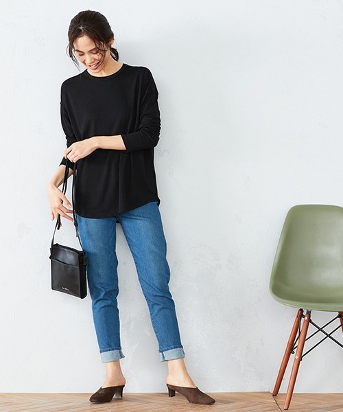 MONO　COMME CA（モノコムサ）の「スクエア ミニポシェット（ショルダーバッグ・レディース・ブラック/サックスブルー/パイソン・FREE）」の9枚目の写真