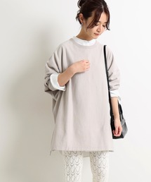 SLOBE IENA | ドライ裏毛ポンチョプルオーバー【手洗い可能】◆(Tシャツ/カットソー)