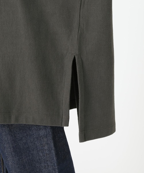 SLOBE IENA(スローブイエナ)の「ドライ裏毛BIGプルオーバー【手洗い可能】◆(Tシャツ/カットソー・レディース・グレー/グレー系その他/サックスブルー・FREE)」の19枚目の写真