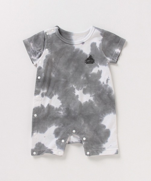 XLARGE KIDS(エクストララージキッズ)の「タイダイ柄OGゴリラロンパース(ロンパース・キッズ・グレー/ライトグリーン/パープル・FREE)」の2枚目の写真