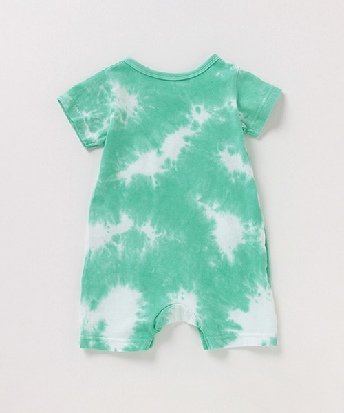 XLARGE KIDS(エクストララージキッズ)の「タイダイ柄OGゴリラロンパース(ロンパース・キッズ・グレー/ライトグリーン/パープル・FREE)」の5枚目の写真