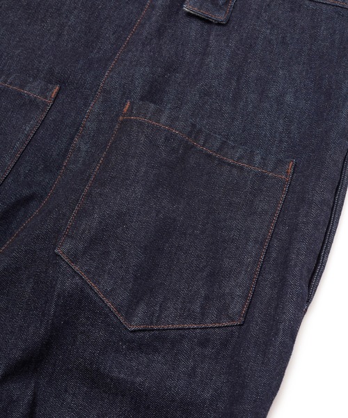 MARIE MILLER（マリー ミラー）の「Marie Miller DENIM OVERALLS (マリーミラー デニムオーバーオール)(2colors)(Women's)(MM029)（サロペット/オーバーオール・レディース・ライトグレー/インディゴブルー・S/M）」の22枚目の写真